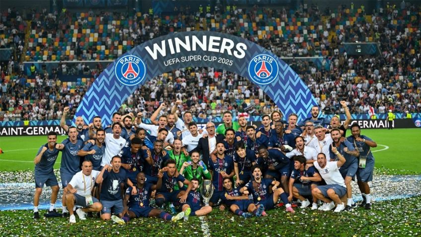 PSG se corona campeón de la Supercopa de Europa sobre el Tottenham en penales