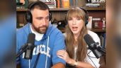Foto ilustrativa de la nota titulada ¿Se casaron en el Super Bowl? Taylor Swift aparece con Travis Kelce y dan emotiva noticia