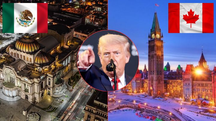 Trump arremete contra sus socios comerciales: "México hace lo que le decimos... y Canadá también"