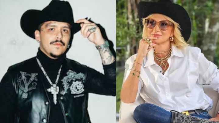 Christian Nodal, furioso con Adela Micha por soltar entrevista; dejó de seguirla en redes