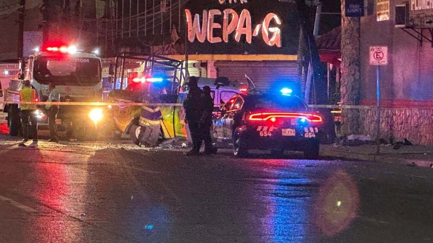 Código Rojo: Policías de Monterrey protagonizan FUERTE ACCIDENTE; hay varias víctimas