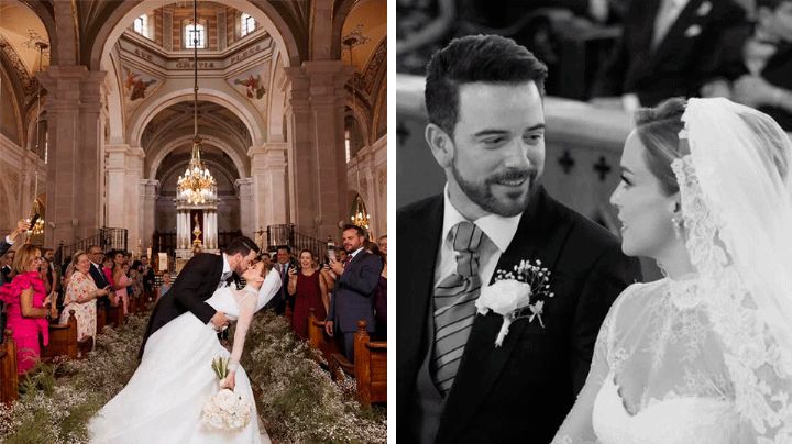 FOTOS: Emotiva ceremonia religiosa de Mane de la Parra y Ligia Uriarte en Durango