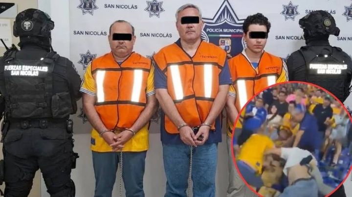 Capturan a tres aficionados de Tigres tras violencia en el estadio; hubo un americanista herido
