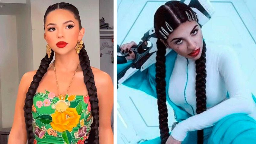 ¿Coincidencia o copia? Ángela Aguilar y el 'look' parecido a Cazzu en el Hollywood Bowl