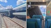 Foto ilustrativa de la nota titulada: (VIDEO) Se descarrila un vagón del Tren Maya en Izamal, Yucatán; esto fue lo que pasó