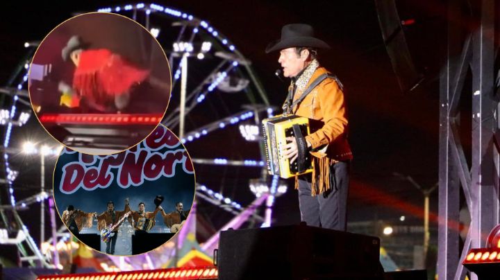 Vocalista de Los Tigres del Norte sufre inesperada caída en San Luis Potosí