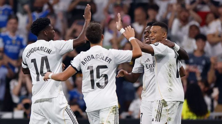 Con polémica y gol de Mbappé, el Real Madrid debuta con triunfo en la liga española