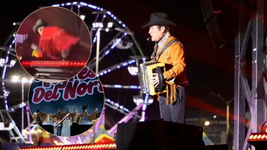 Vocalista de Los Tigres del Norte sufre inesperada caída en San Luis Potosí