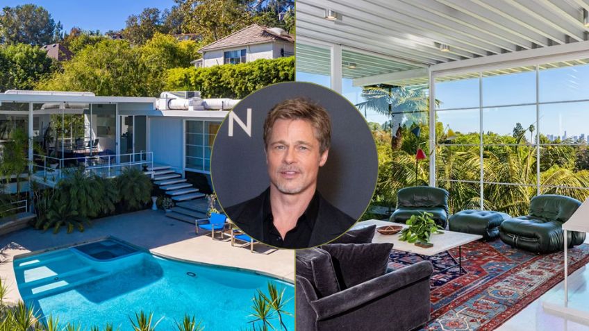 'Steel House': La mansión saqueada de Brad Pitt es puesta a la venta por casi 7.8 mdd