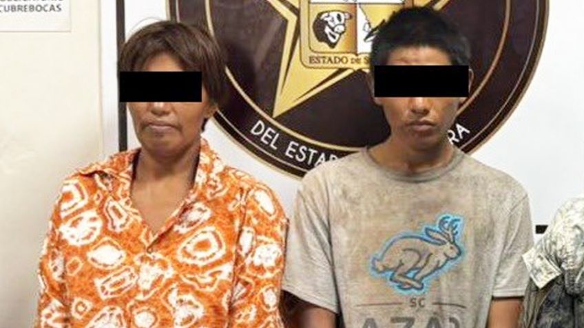 Sorprenden a pareja con narcótico en ejido de Cajeme; llevaban 12 envoltorios de crystal