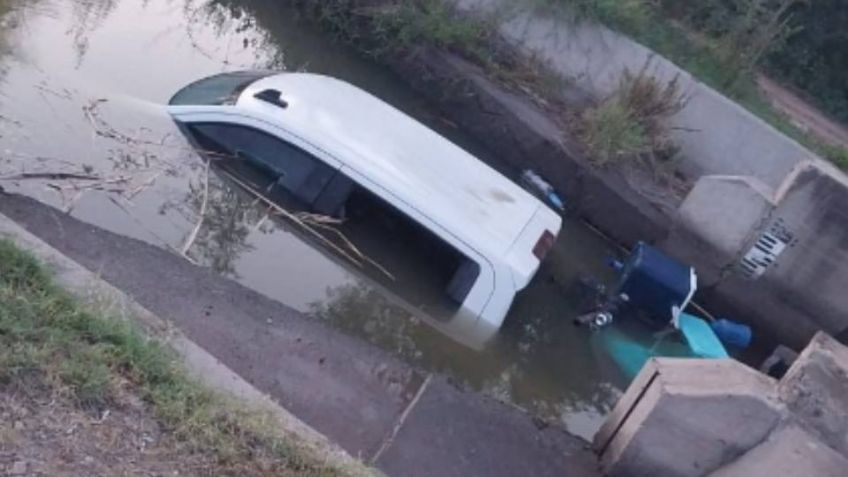 Tragedia en Sinaloa: Conductor cae con su camioneta a canal de riego y pierde la vida