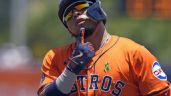 Foto ilustrativa de la nota titulada: Buenas noticias para Houston Astros: Isaac Paredes, cerca de volver al Big Show