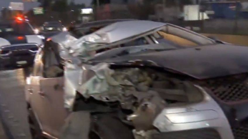 Fuerte accidente en Circuito Interior deja 3 víctimas este miércoles; toma precauciones