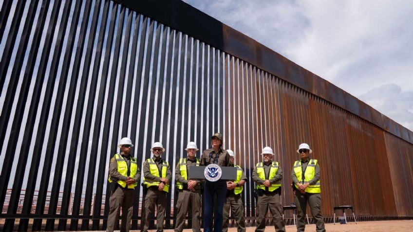 EU pinta de negro el muro fronterizo con México; esta es la razón