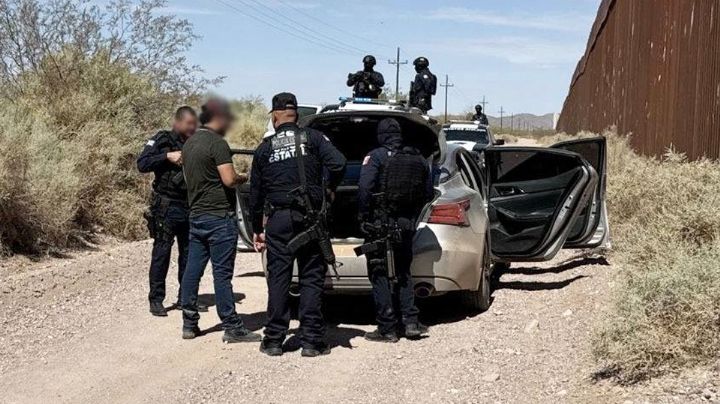 Cae presunto integrante de grupo criminal al norte de Sonora; llevaba pistola y radio