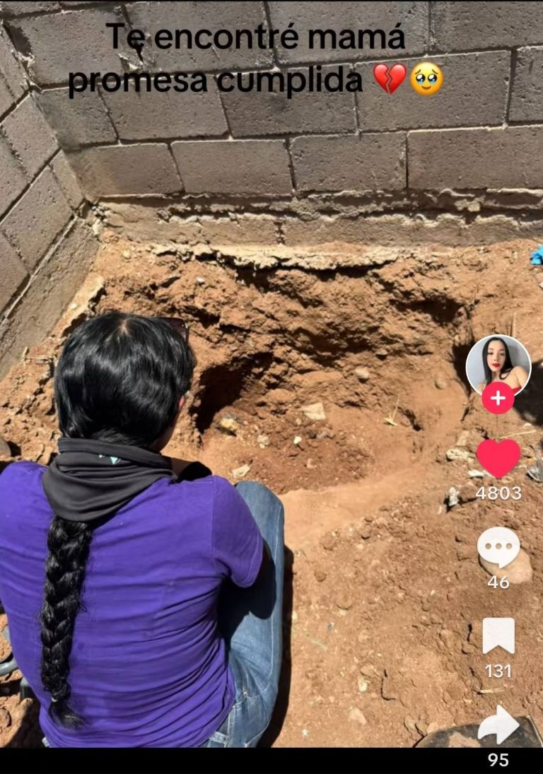 Gris cumplió la promesa de encontrar a su madre