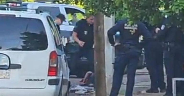 Este fuerte ataque ocurrió en Los Monjes