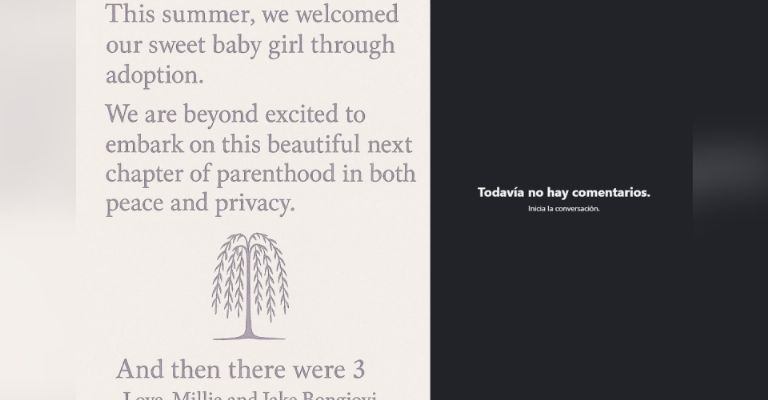 Millie Bobby Brown anuncia que ya es madre junto a Jake Bongiovi