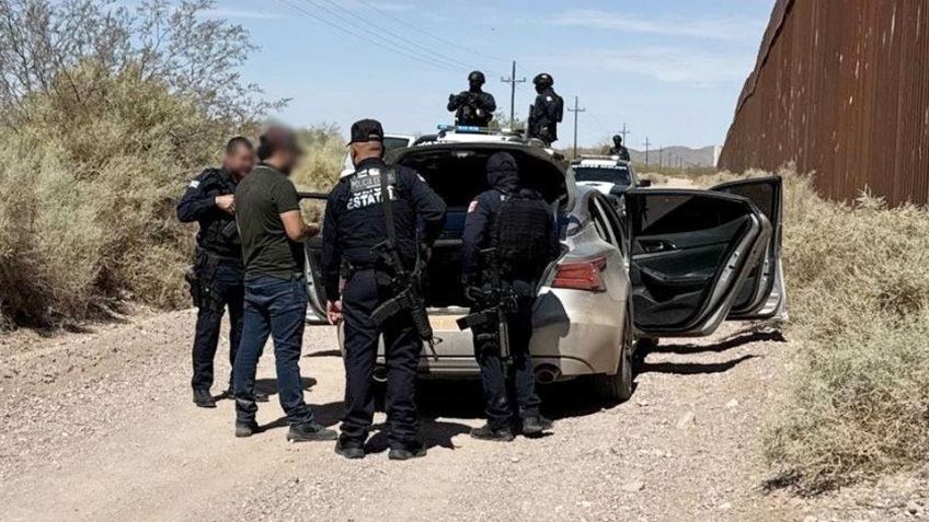 Cae presunto integrante de grupo criminal al norte de Sonora; llevaba pistola y radio