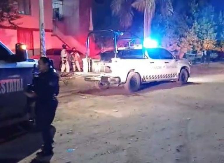 Policías y militares aseguraron la escena del crimen