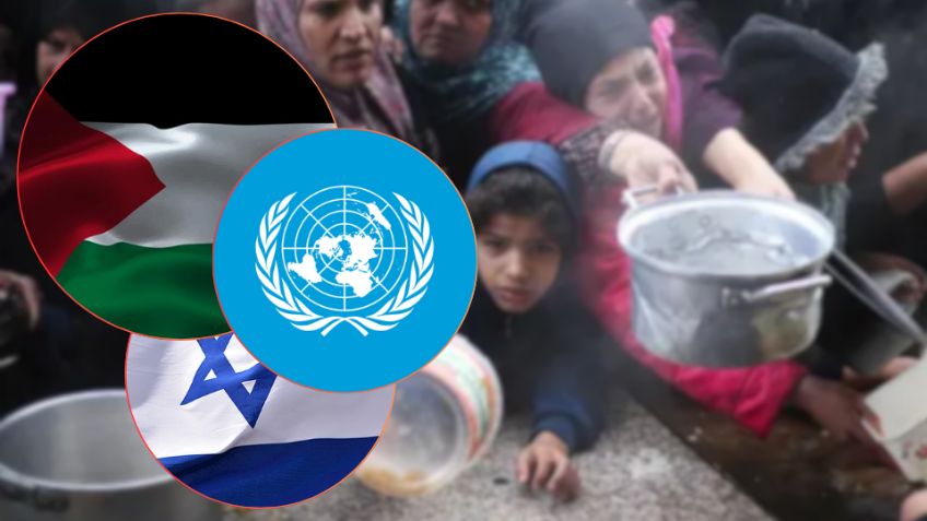 ONU provoca ira de Israel tras declarar hambruna en Gaza: "No hay hambruna en Gaza"