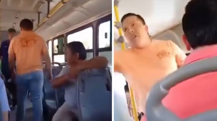 Exhiben a concesionario de la Línea 15 por discutir con pasajero en Ciudad Obregón