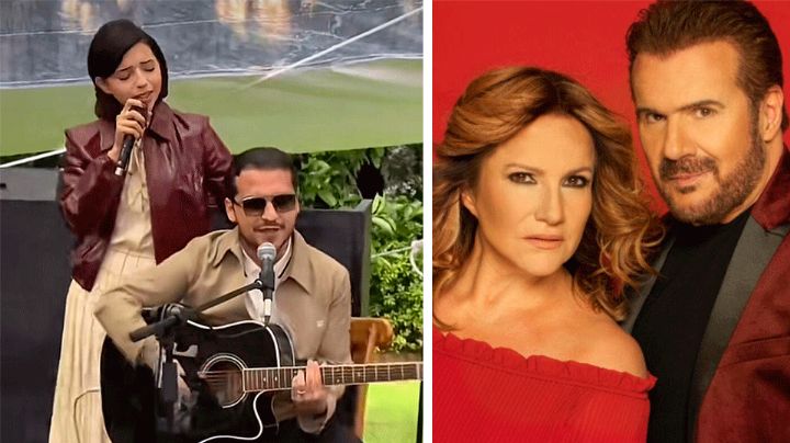 VIDEO: Comparan a Ángela Aguilar y Christian Nodal con Pimpinela tras cantar "Eso y más"