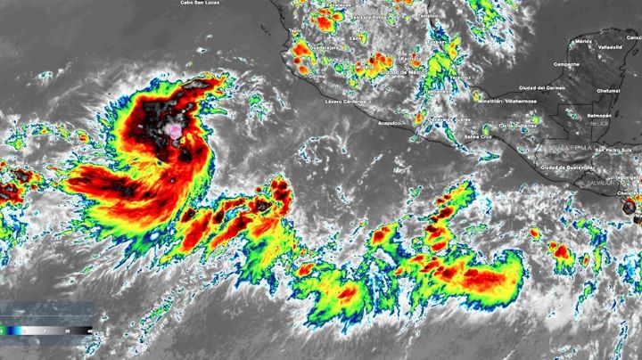 Se forma la depresión tropical '10-E' en el Pacífico; se pronostican lluvias para México