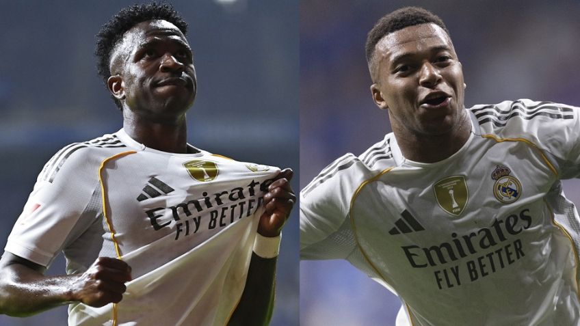 Con doblete de Kylian Mbappé, Real Madrid golea al Real Oviedo en LaLiga