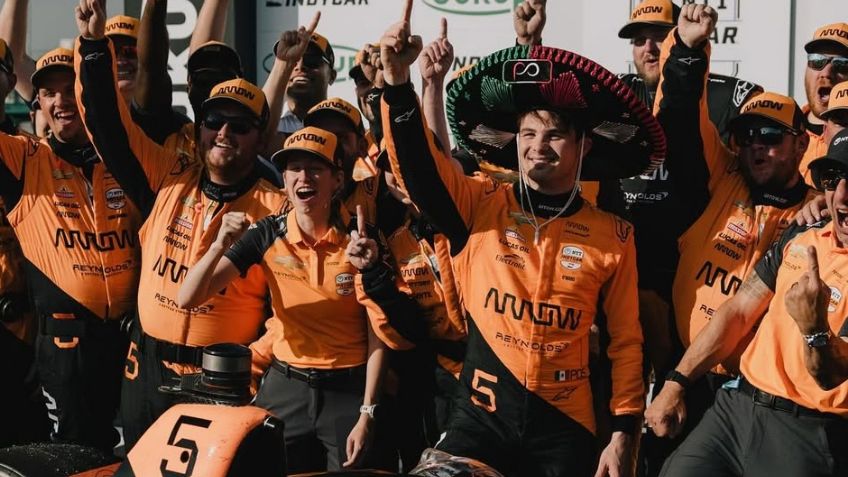 El mexicano 'Pato' O'Ward hace historia: Es subcampeón mundial de la IndyCar 2025