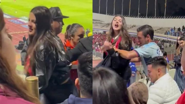 Familiar de Alexis Vega protagoniza pelea en el partido entre Diablos del Toluca y Cruz Azul