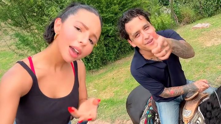 ¿Problemas con los Aguilar? Christian Nodal, captado al ignorar a Ángela Aguilar en evento