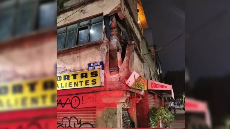 Así estaba la vivienda previo al derrumbe de este domingo. Foto: Facebook