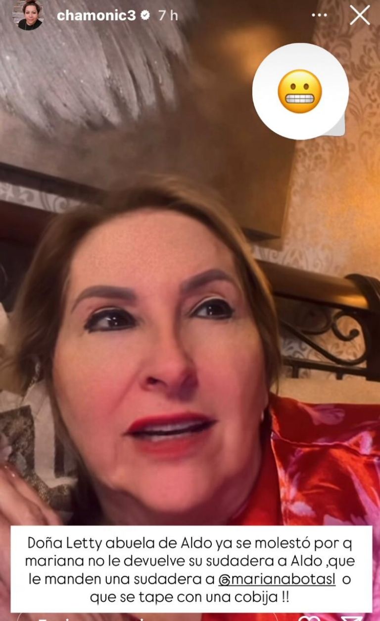 La mujer subió el video en redes sociales 