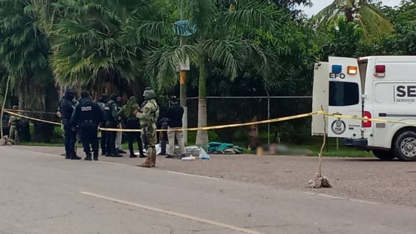 Dejan narcomensaje: Dos hombres ejecutados a balazos son hallados en Navolato