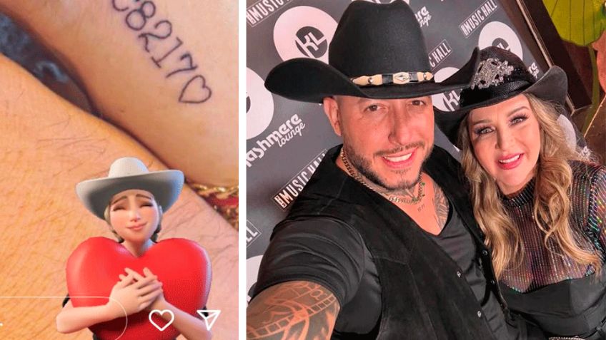 ¡Es oficial! Alicia Villarreal y Cibad Hernández confirman noviazgo con tatuaje a juego
