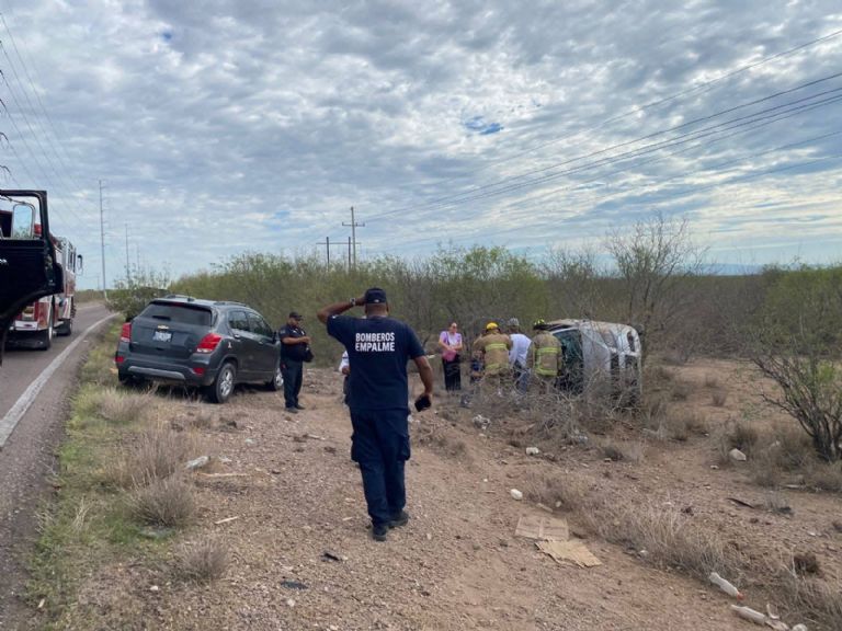 La trasladaron al hospital 
