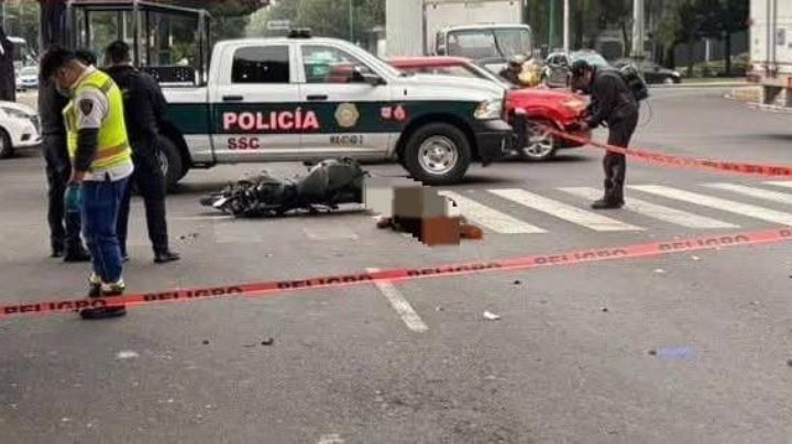 Código Rojo en la GAM: Motociclista muere tras ser arrollado por camioneta que huyó