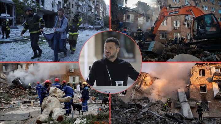 Zelenski denuncia más de 10 personas muertas por ataque de Rusia a Kiev