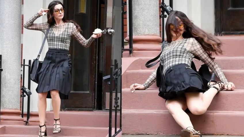 Caída de Anne Hathaway, Yolanda Andrade no puede caminar y más noticias en el Top 3 Espectáculos