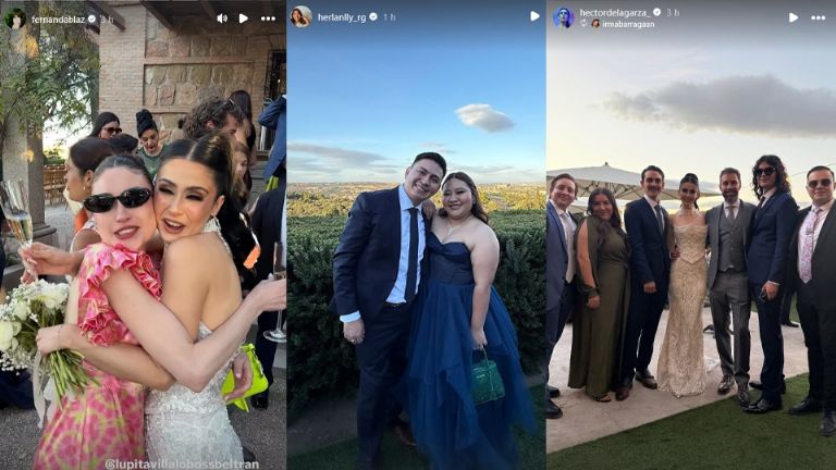 Algunos de los invitados de Lupita Villalobos