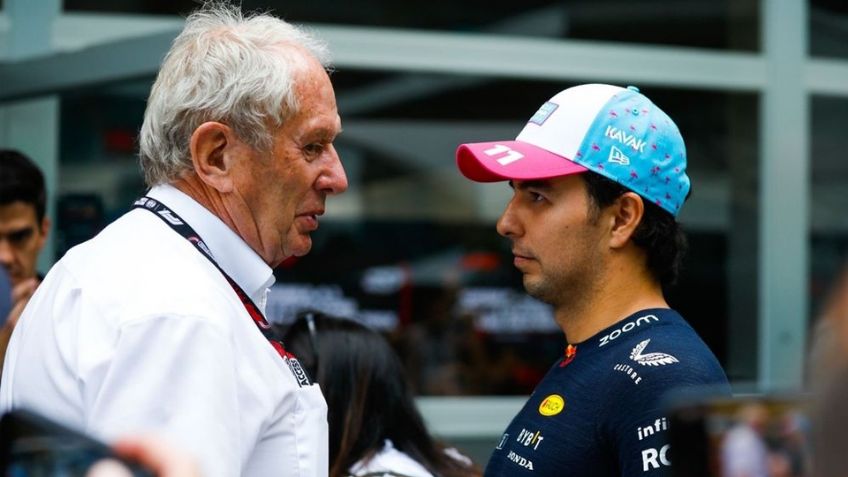 "Está motivado": Helmut Marko revela conversación con 'Checo' Pérez por su regreso a la F1