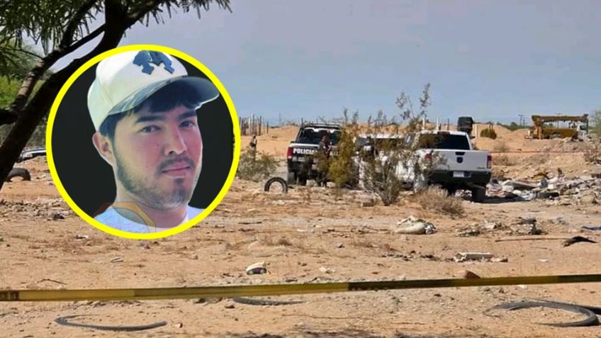 Entre basura, hallan muerto a joven que había sido secuestrado por sicarios en Sonora