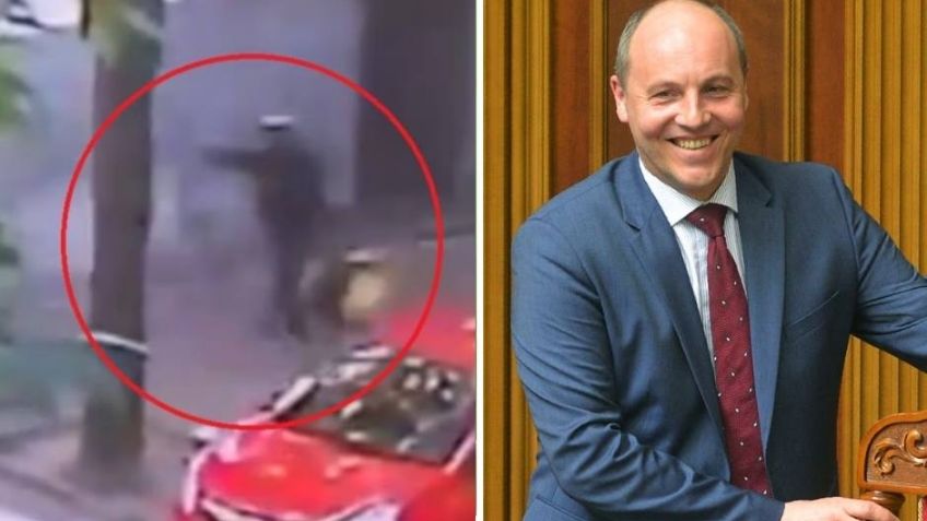FUERTE VIDEO: Hombre vestido de repartidor mata a diputado ucraniano en plena calle