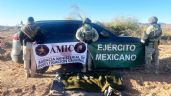 Foto ilustrativa de la nota titulada Hallan vehículo del narco abandonado al norte de Sonora; cuenta con reporte de robo