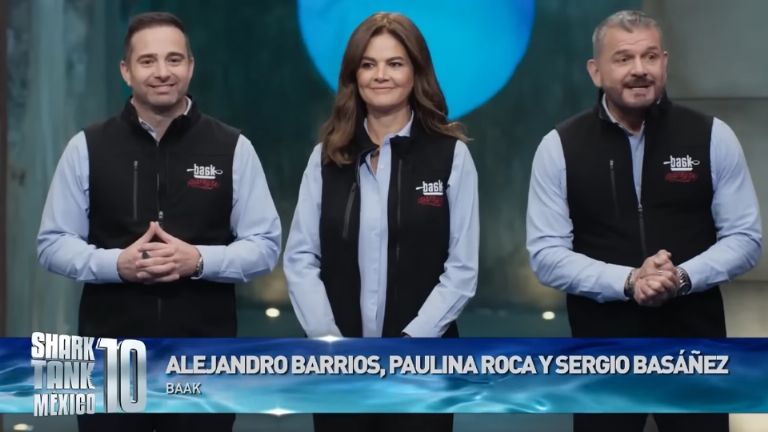 Sergio Basáñez apareció en SharkTank México con su producto