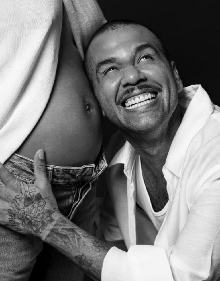 Dani Alves reapareció junto a su esposa en redes, celebrando su embarazo