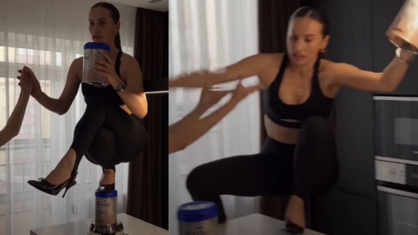 Influencer rusa se rompe la columna vertebral al hacer 'Stiletto Challenge' de Nicky Minaj