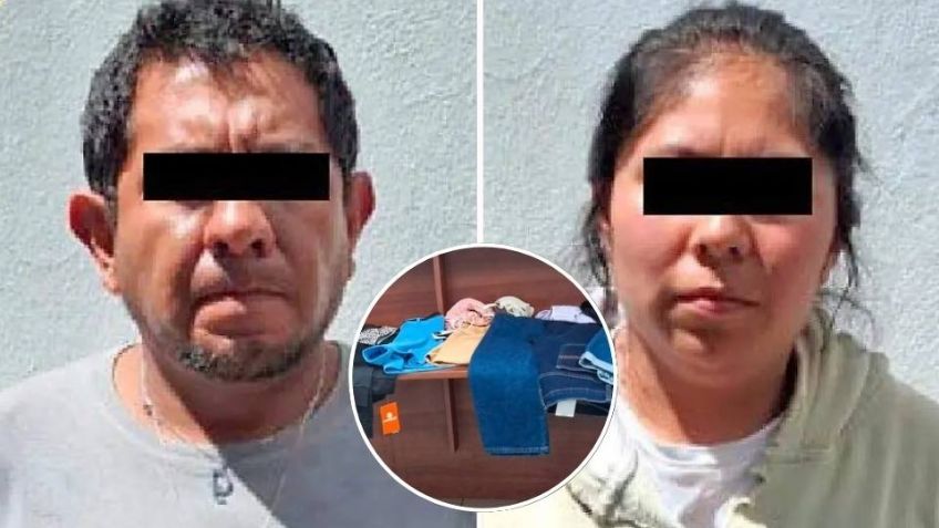 Atoran a pareja por intentar robar más de 4 mil pesos de ropa en tienda de Cuajimalpa