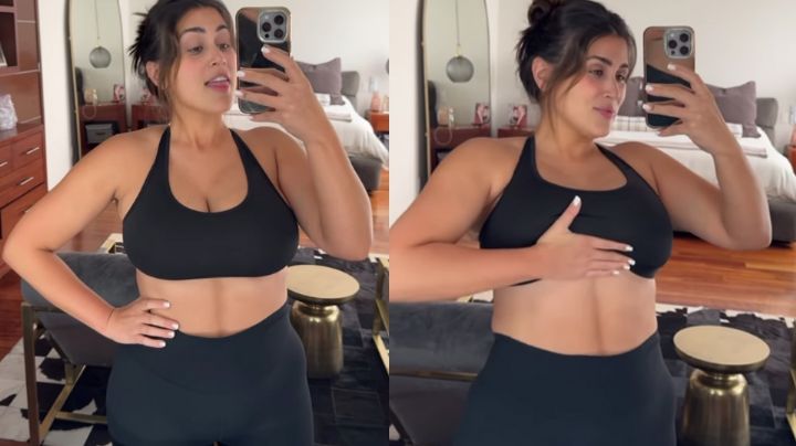 "Pareces marrana": Sofía Rivera Torres presume su baja de peso tras críticas por nuevo cuerpo